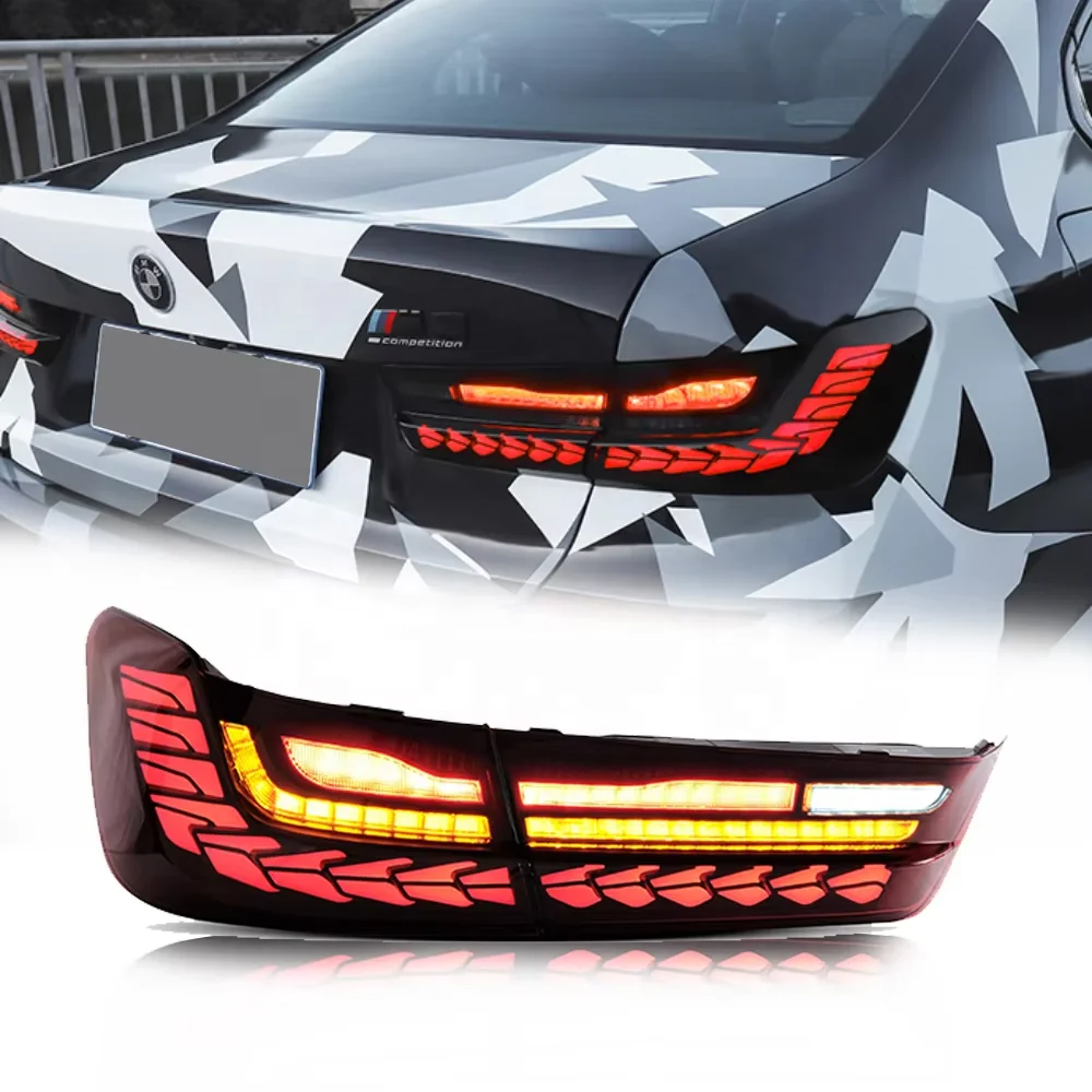 Auto-y luz trasera LED aleta de dragón con intermitentes BMW G20/G80 - imagen 5