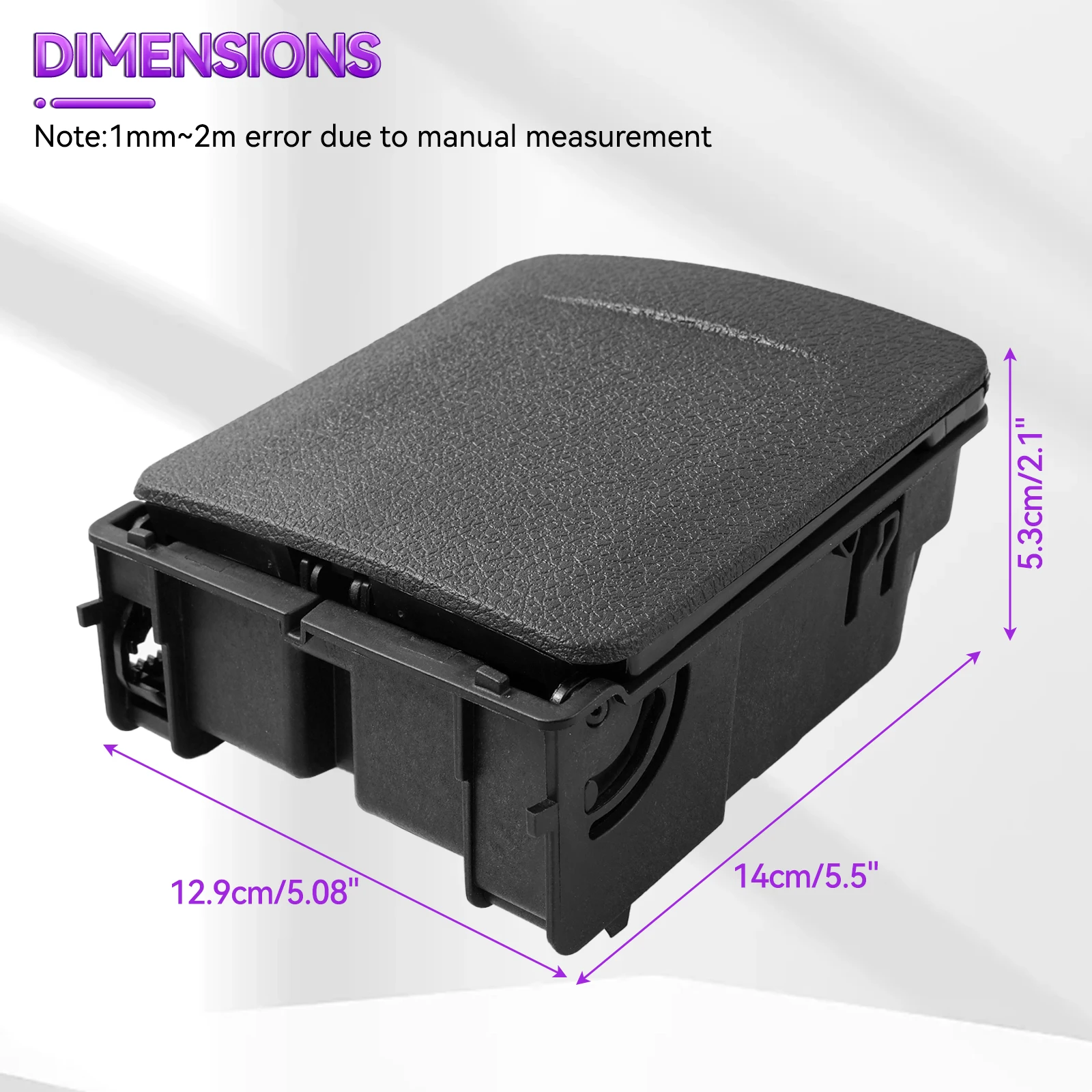 Reposabrazos de consola Central, portavasos trasero para VW Jetta MK5 GOLF GTI MK5 6 RABBIT EOS 2006-11 1K 0862532   1K 0862532 C 1K 0862532 F F F - imagen 2