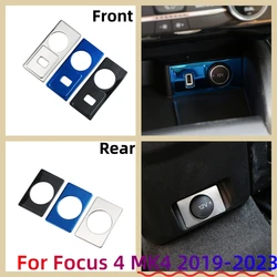 Tapa encendedor acero inoxidable Ford Focus MK4 2019-2023