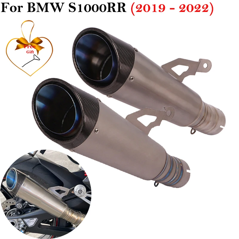 Escape deportivo BMW S1000RR 2019-2022 silenciador carbono