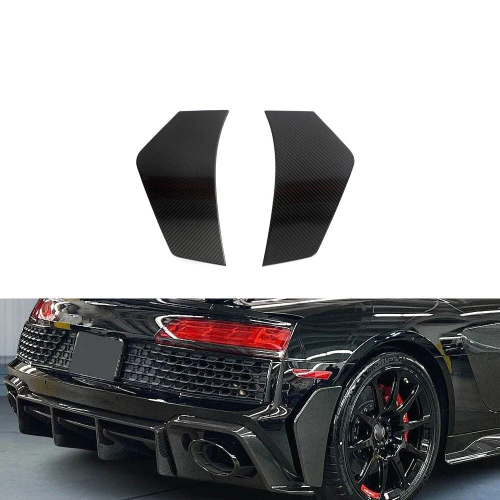 Canards de fibra de carbono para Audi R8 2016-2018