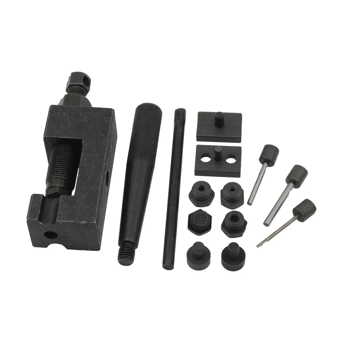 Herramienta remachadora de cadena de moto para pasadores universal - imagen 2