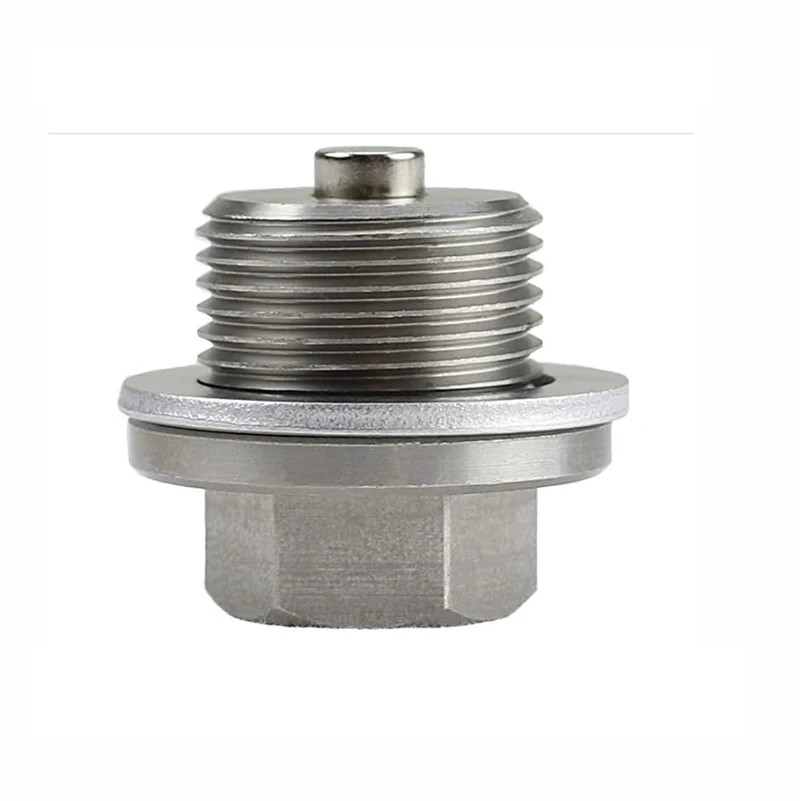 Tornillo de drenaje magnético de aceite en acero inoxidable - imagen 4