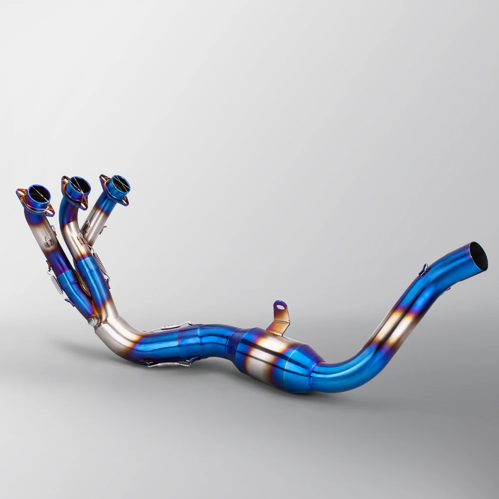 Para YAMAHA MT09 MT09SP FZ09 XSR900 sistema completo de tubo de escape de motocicleta M1 acero inoxidable 2021-2023 - imagen 3