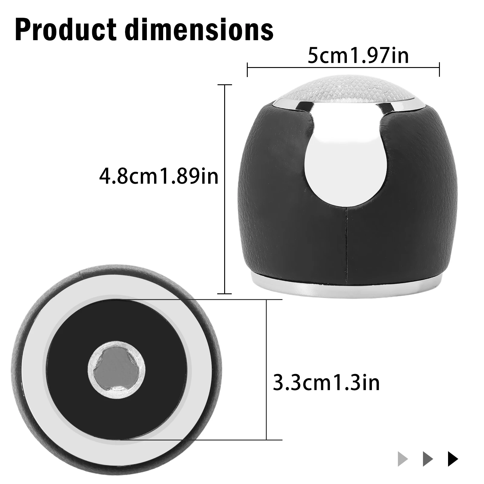 Perilla pomo cambio 5 velocidades Alfa Romeo MiTo - imagen 3