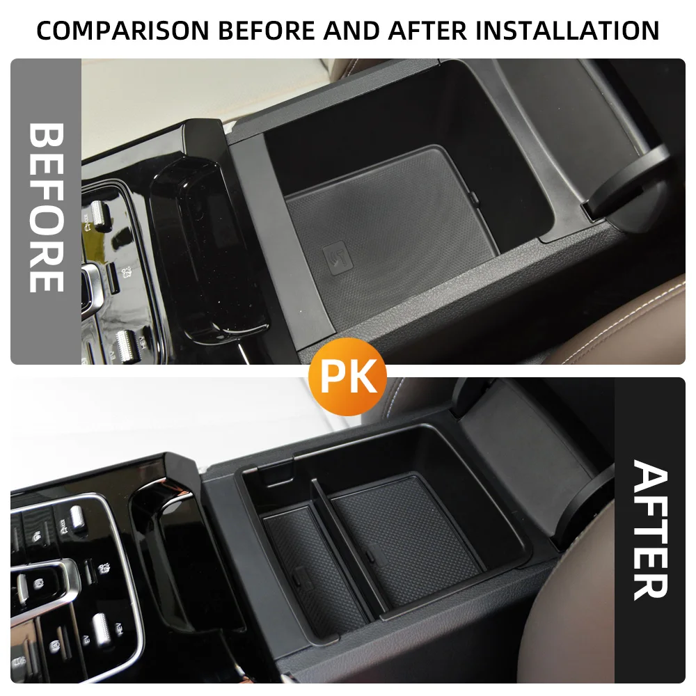 Caja almacenamiento reposabrazos ABS para BYD QIN PLUS Destroyer 05 - imagen 2