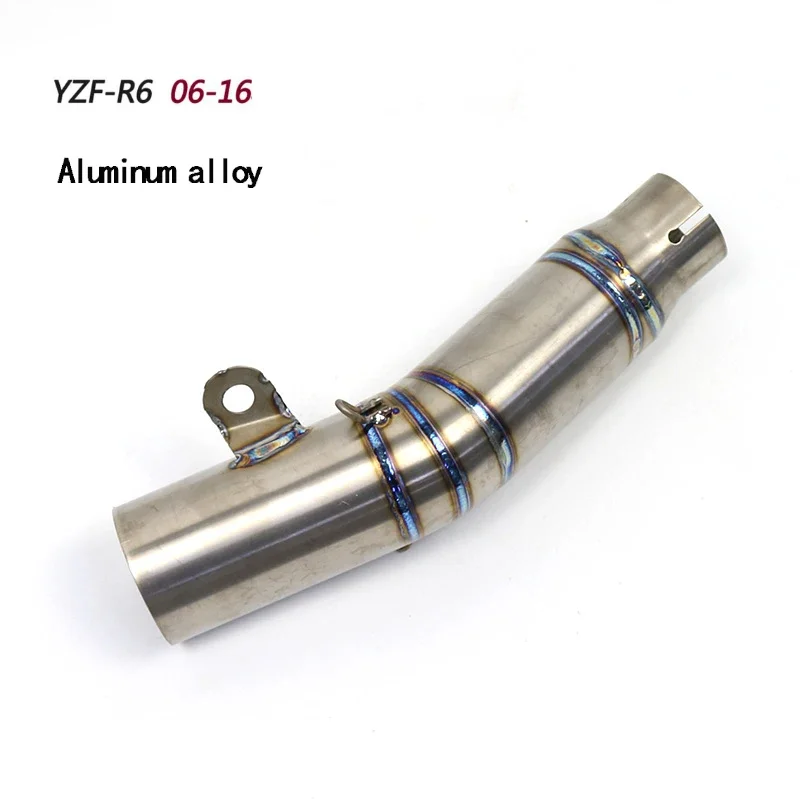 Tubo intermedio de escape en acero inoxidable – Yamaha YZF R6 1998-2019 - imagen 2