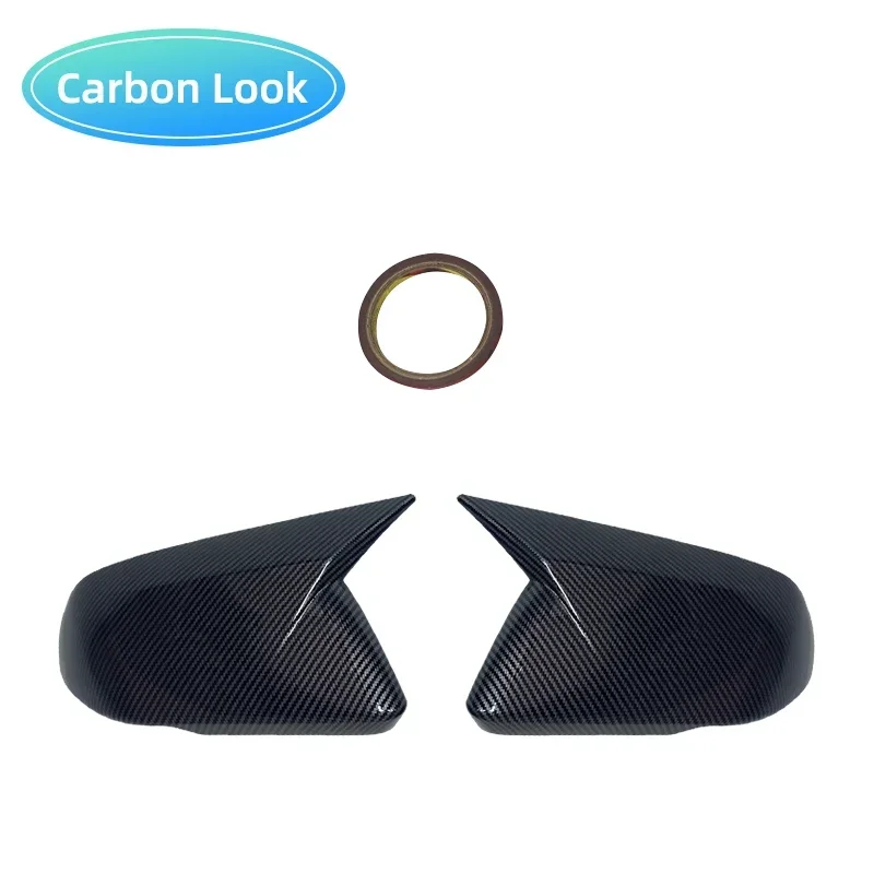 Tapas espejo retrovisor carbono negro brillante Ford Mustang 2015-2020 - imagen 4