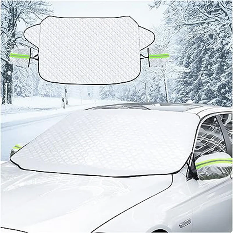 Cubierta para parabrisas universal: hielo nieve y UV protector espejos