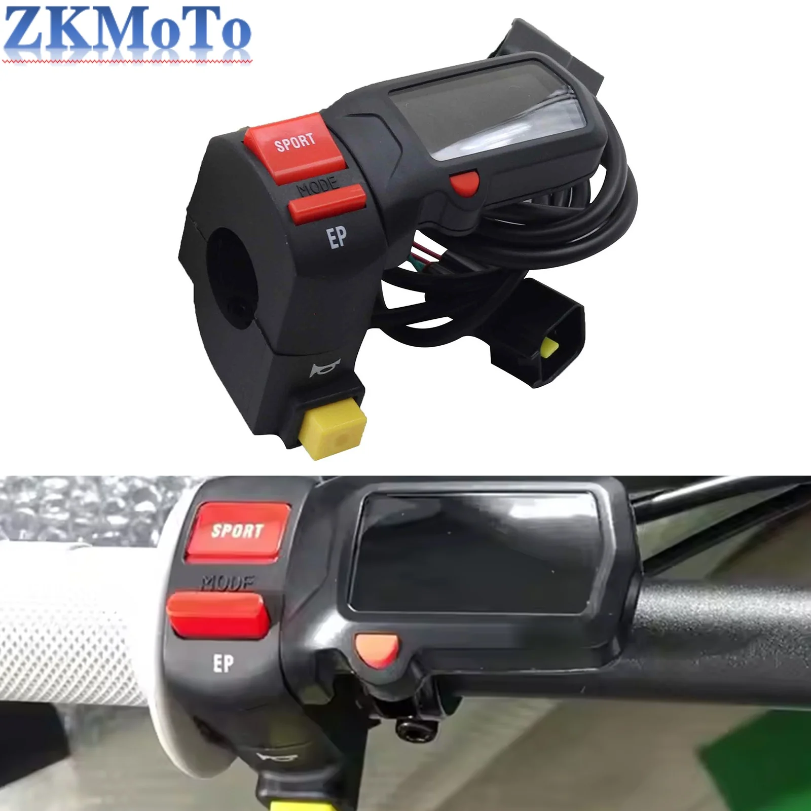 Interruptor de bocina y selector SPORT/EP para Sur-Ron Light Bee X/S