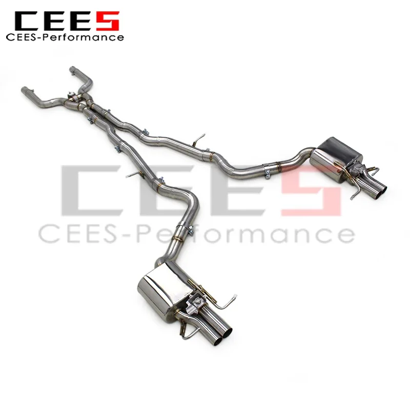 Escape catback CEES con válvulas regulables – Mercedes E63 AMG 4.0 V8 Biturbo - imagen 4
