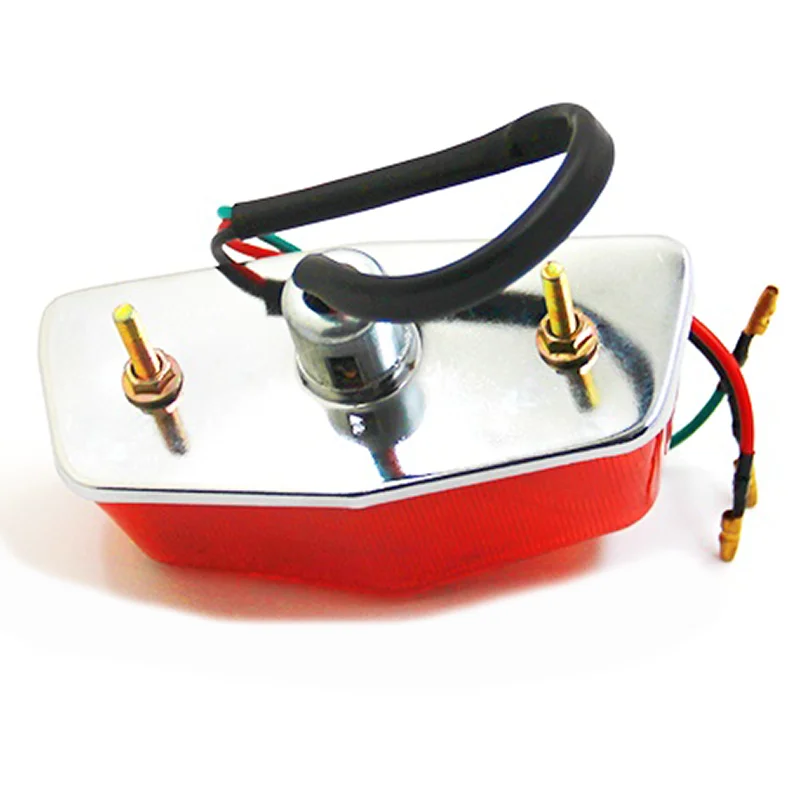 Luces traseras Lucas 525 réplica para Triumph BSA café racer 1950-1955 - imagen 4