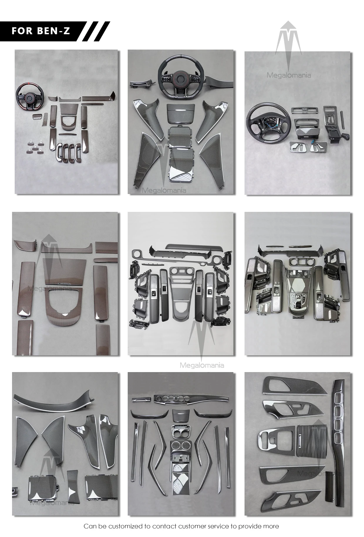 Detalle del producto de interior para Mercedes-Benz GLE