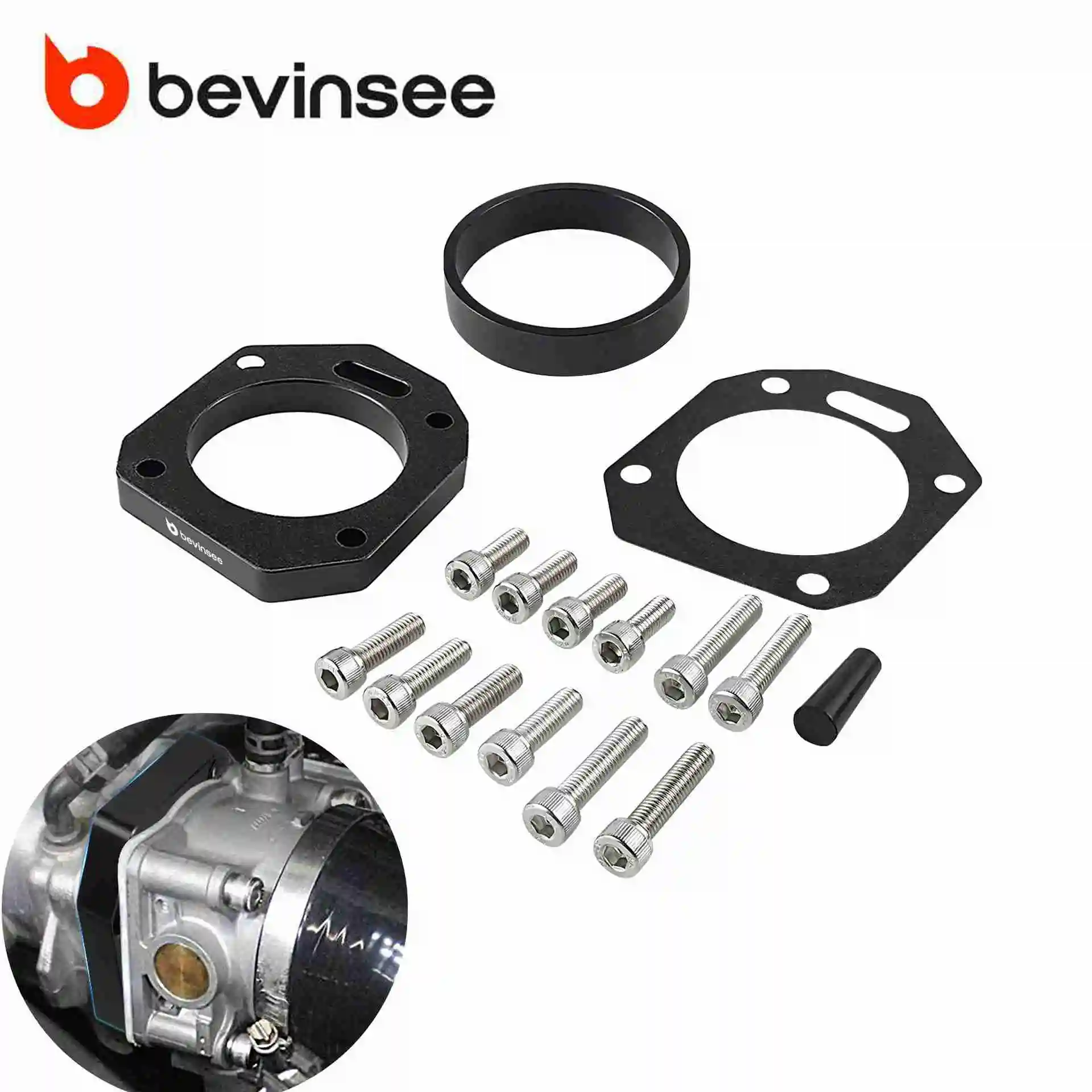 Adaptador doble cuerpo de mariposa RBC/RRC para Honda K20 K24