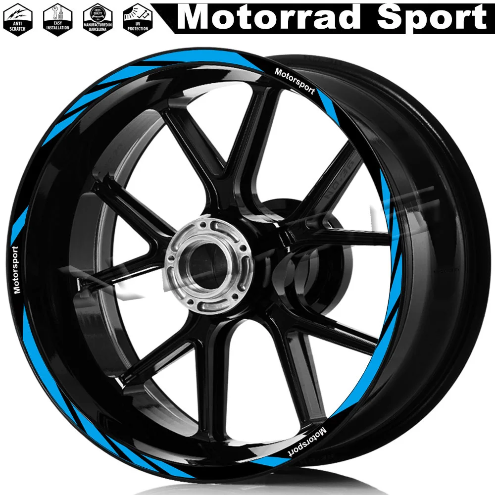 Pegatina llanta moto BMW R1250RS F900R F800R S1000XR R1200R G310R - imagen 3
