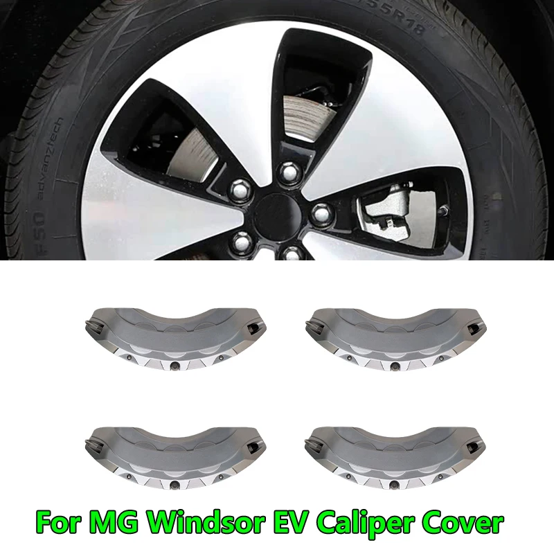 Para MG Windsor EV cubierta de pinza de freno de coche aleación de aluminio Kit Exterior de modificación de rueda delantera trasera