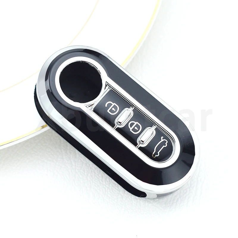 Funda TPU para mando llave de 3 botones – Fiat Panda, 500, Ducato, Lancia - imagen 4