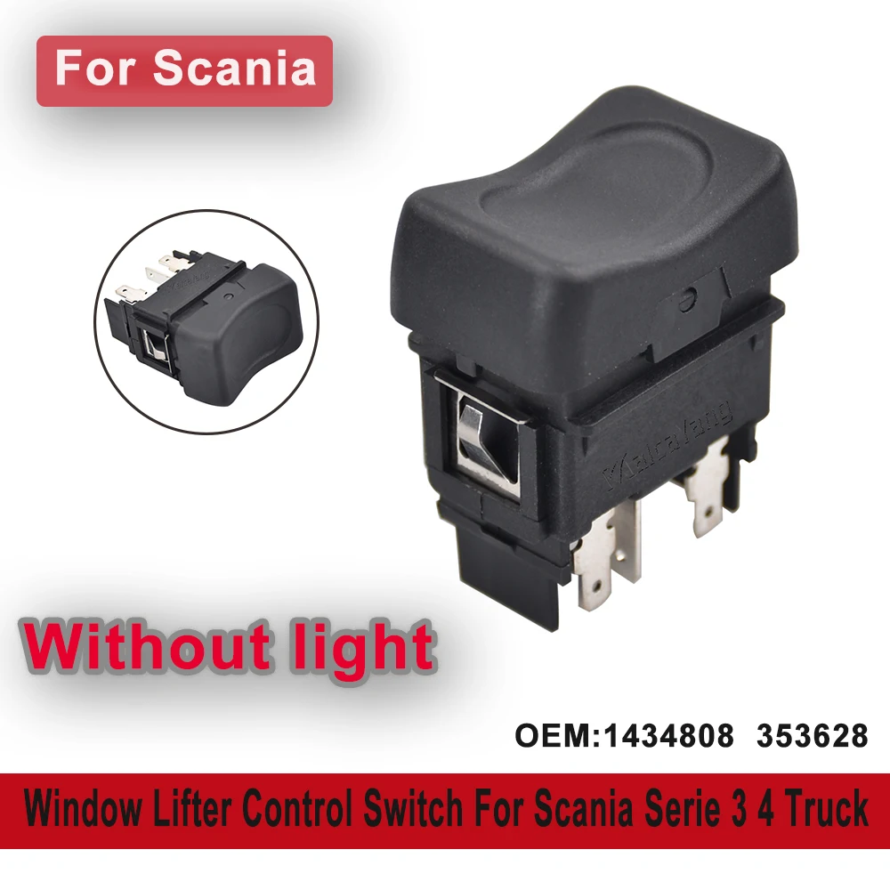Interruptor de control de ventanilla eléctrica para camión Scania