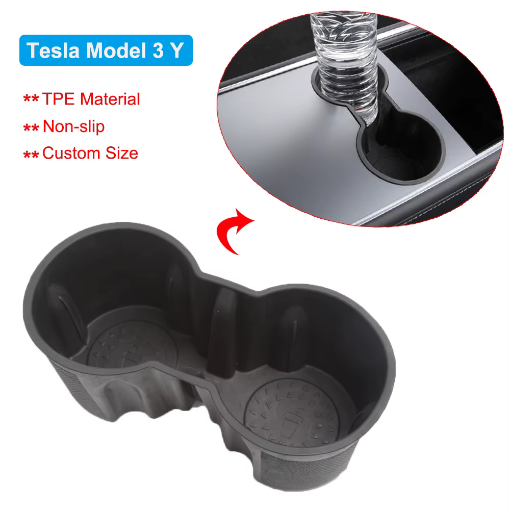 Organizador de consola con cajón oculto para Tesla Model Y 2024 - imagen 4