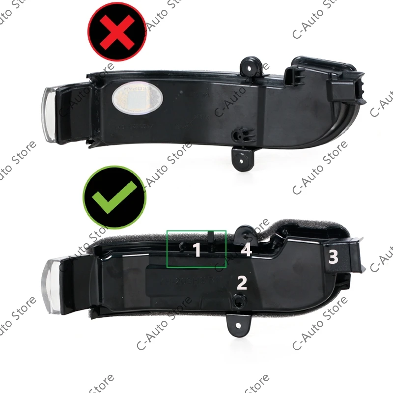 Intermitente retrovisor Mercedes Clase C W203 2004-2007 A2038201621 - imagen 3