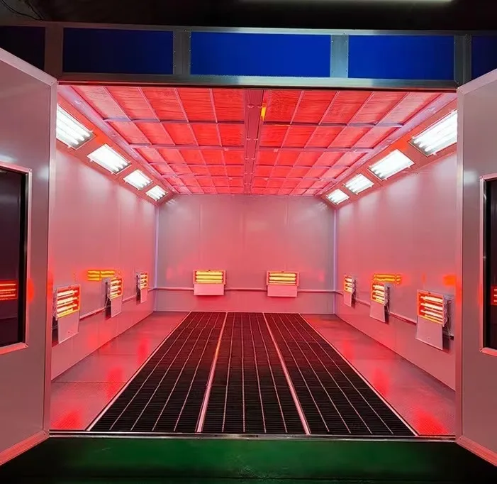 Cabina de pintura Diedel eléctrica con calefacción y certificado CE - imagen 3