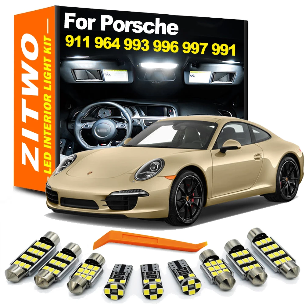 Kit bombillas LED ZITWO interior Porsche 911