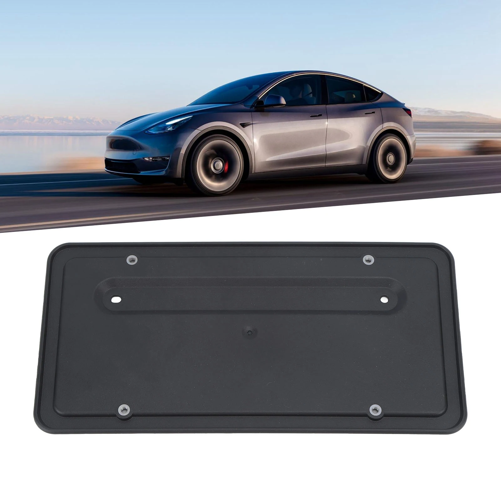 OEM 1096844 soporte de placa matrícula trasera Tesla Model Y - imagen 3