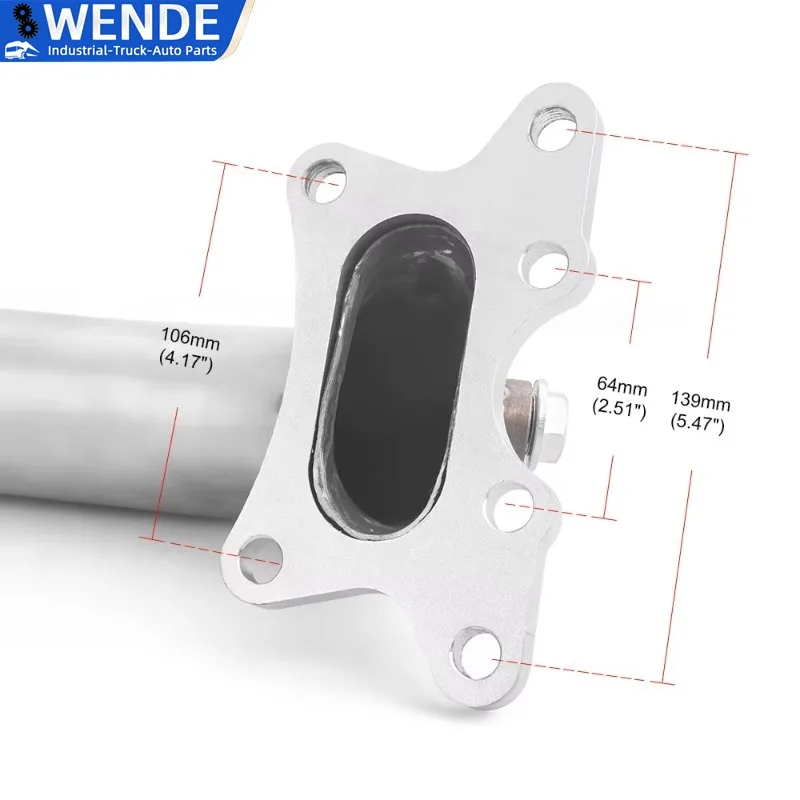 Sistema catback de acero inoxidable Honda Civic R18A 2006-2011 - imagen 5