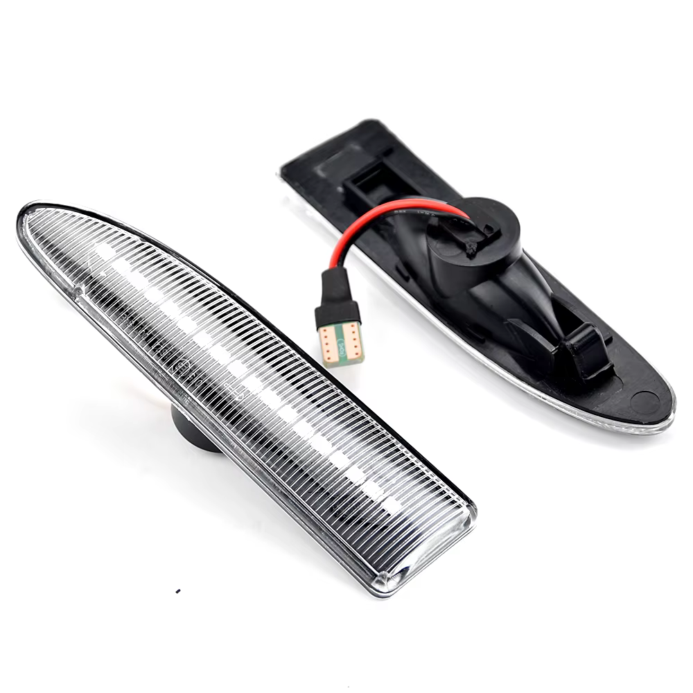 Intermitentes LED dinámicos ámbar para Jaguar X-Type 2002-2009 - imagen 4