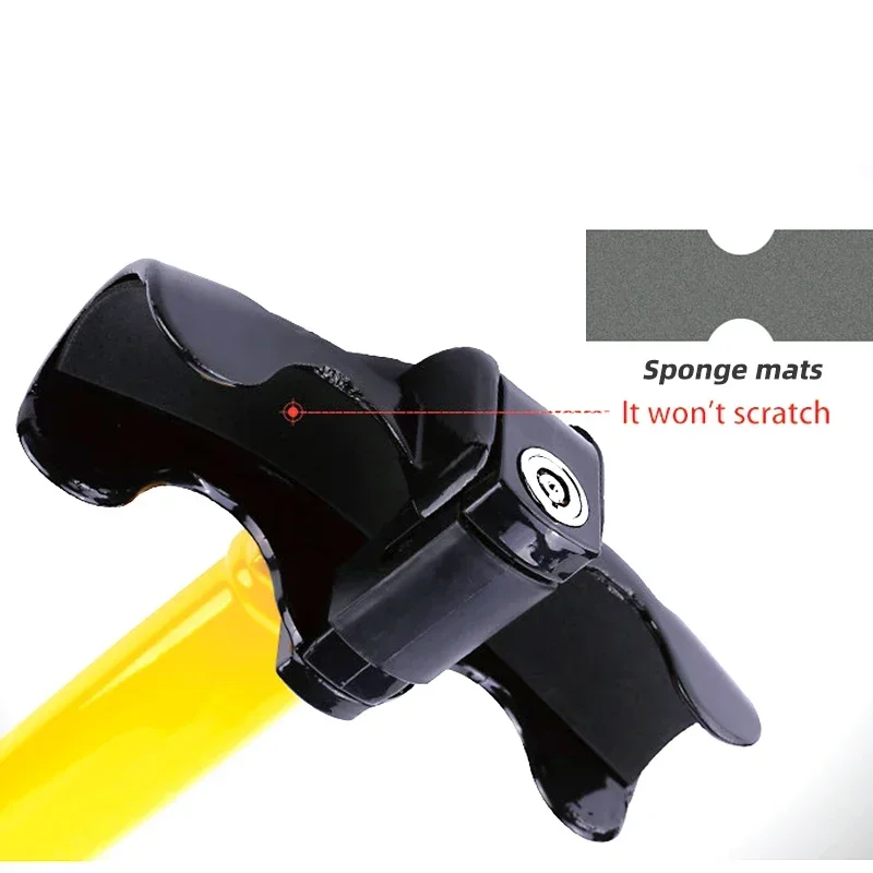 Cerradura de volante antirrobo universal de acero inoxidable - imagen 4