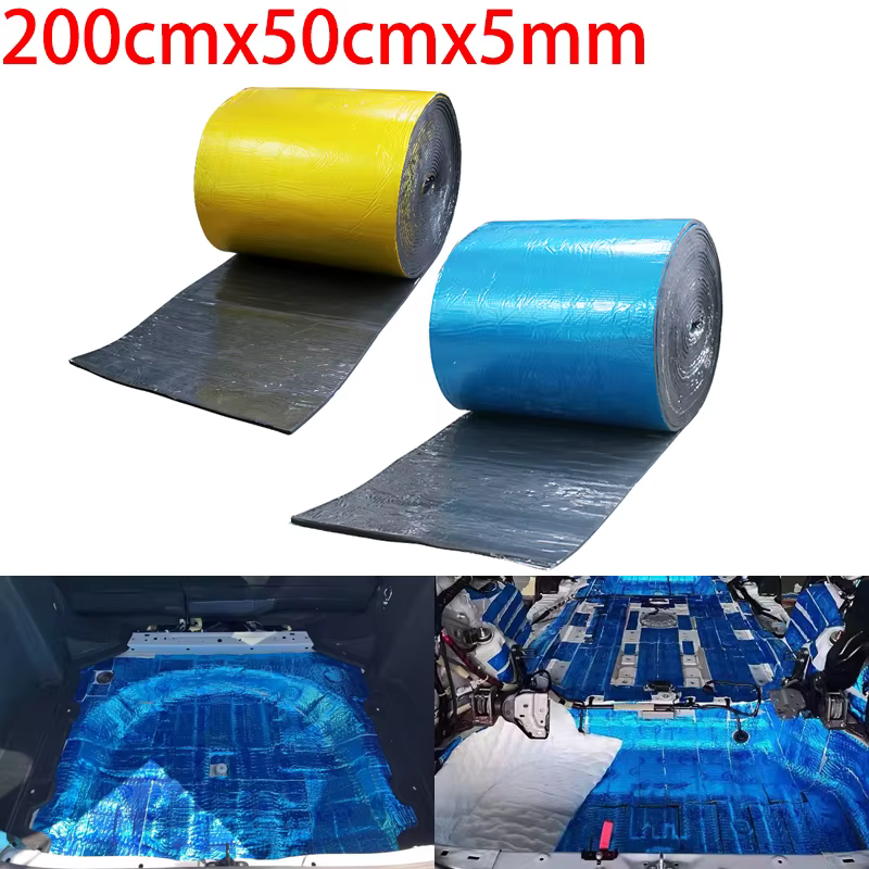 Estera cortafuegos 200x50x5 cm – Aislamiento acústico y térmico automoción