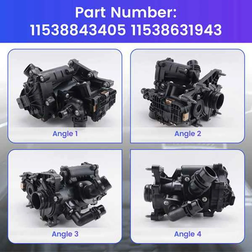 11538631943 BMW Kit termostato motor B48/B38 MINI y X1-X2 - imagen 2