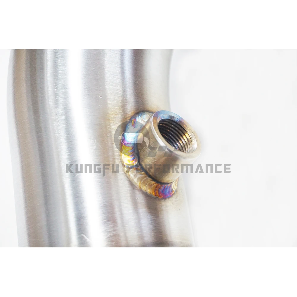 KUNGFU PERFORMANCE Tubo de escape de bajada SS304 para G550 G500 - imagen 4