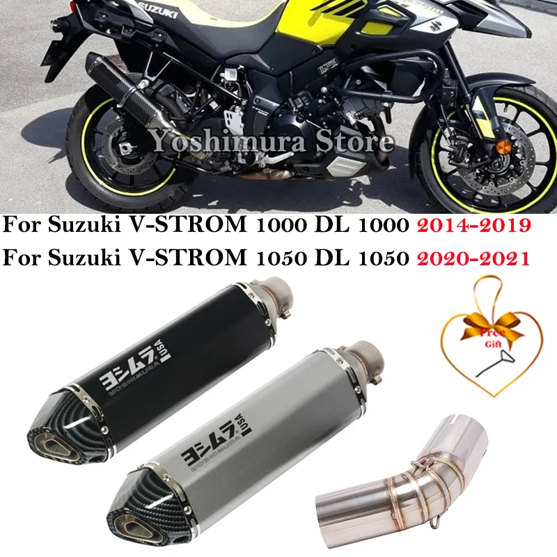 Silenciador de escape Yoshimura para Suzuki V-Strom 1000/1050