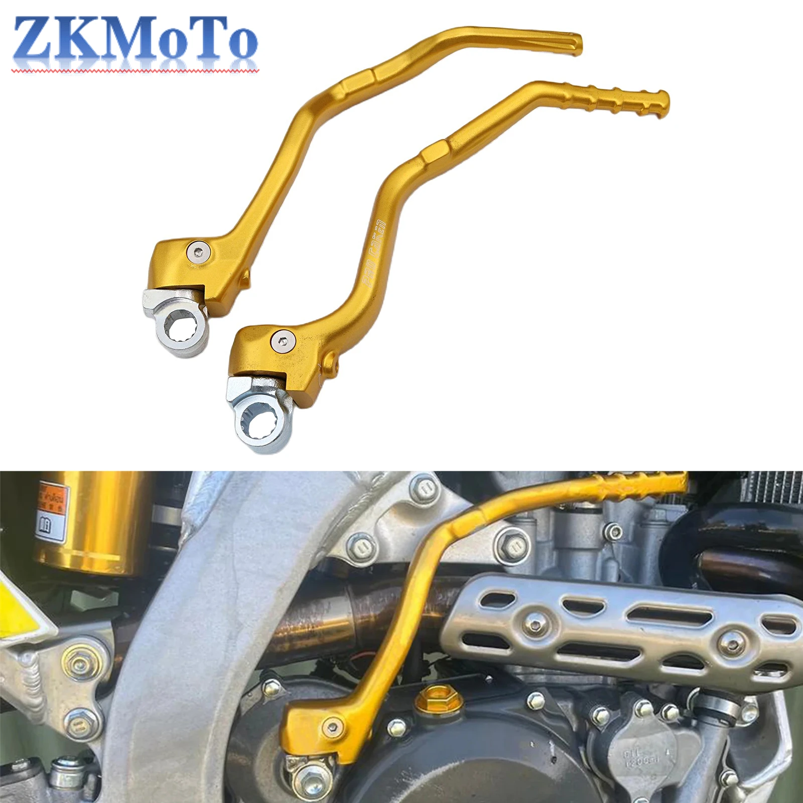 Pedal de arranque de aluminio para Suzuki RM-Z250/RM-Z450