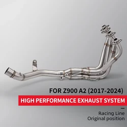 Silenciador escape completo tubo 51mm – Kawasaki Z900 A2 2017-2024