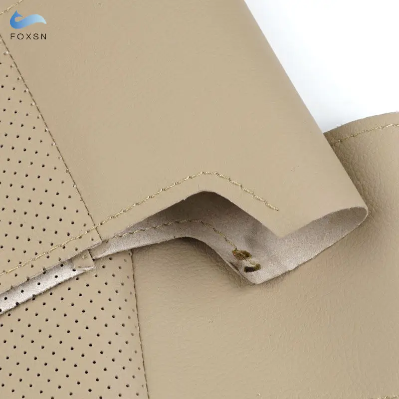 Cubierta de volante cuero perforado Beige – Hyundai Tucson 2006-2014 - imagen 3