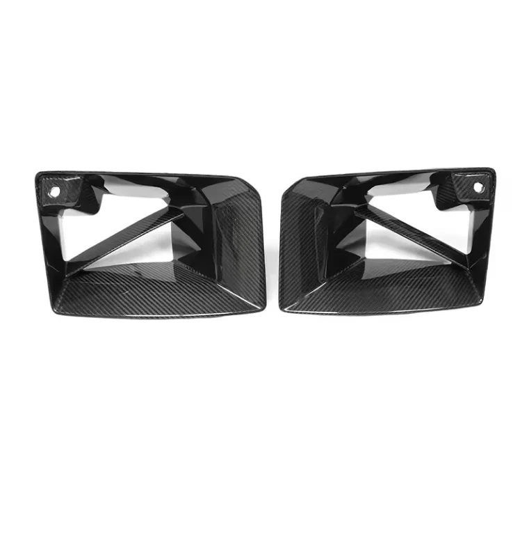 Detalle del Bodykit Parachoques Delantero Ventilación Aire Fibra de Carbono Seco