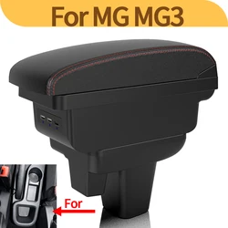 Reposabrazos central MG3 con consola, portavasos y USB