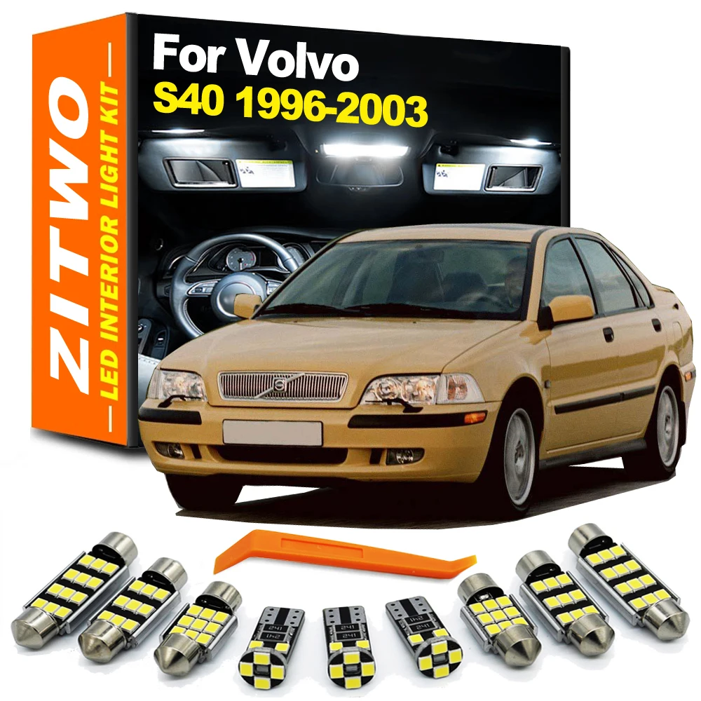 Kit Bombillas LED Interior ZITWO para Volvo S40 (1996-2003)