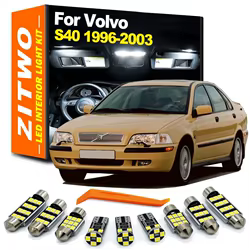 Kit Bombillas LED Interior ZITWO para Volvo S40 (1996-2003)