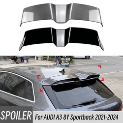 Alerón trasero de techo deportivo ABS para Audi A3 8Y 2021-2024