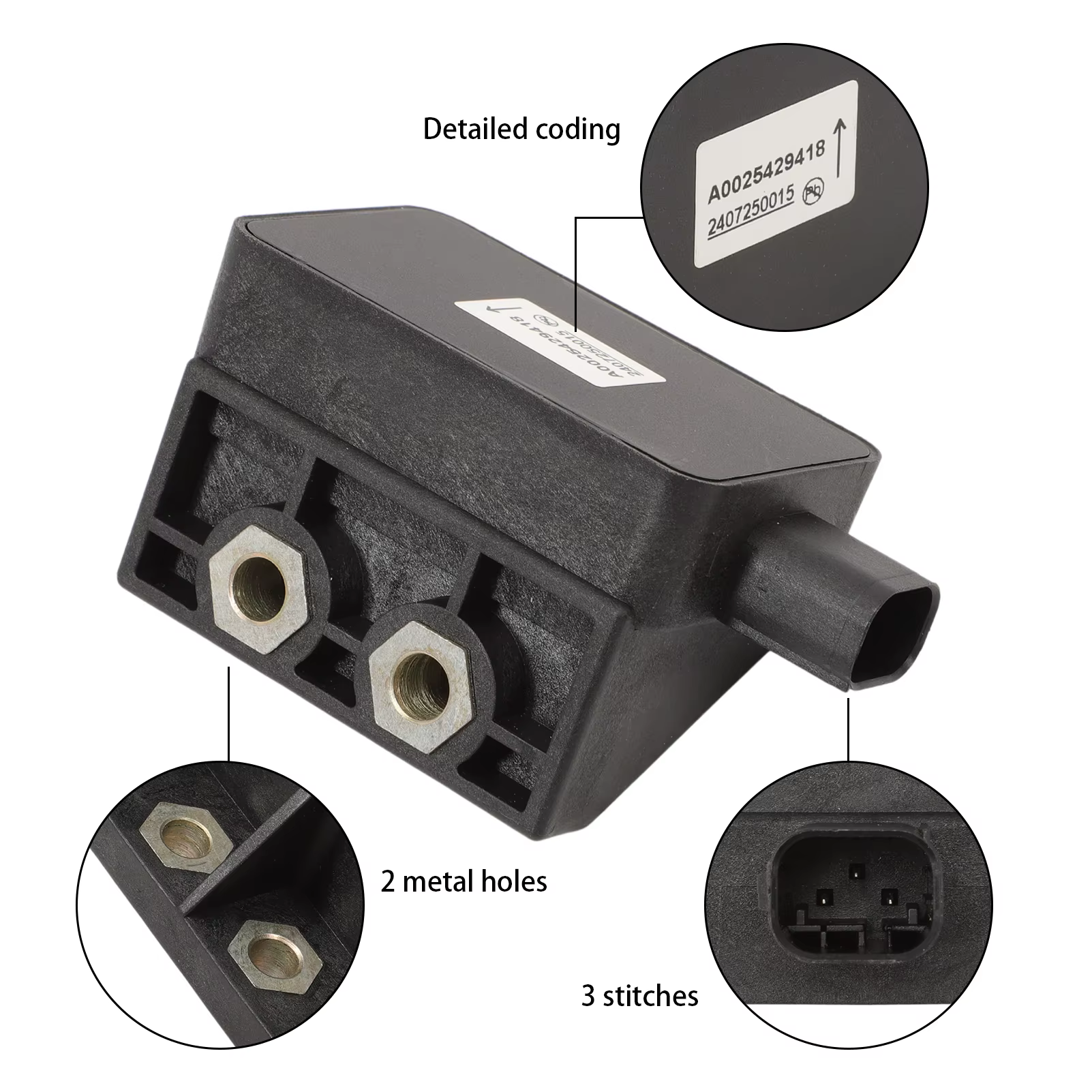 Sensor de velocidad angular Mercedes CL203 C220 CDI A0025429418 - imagen 3
