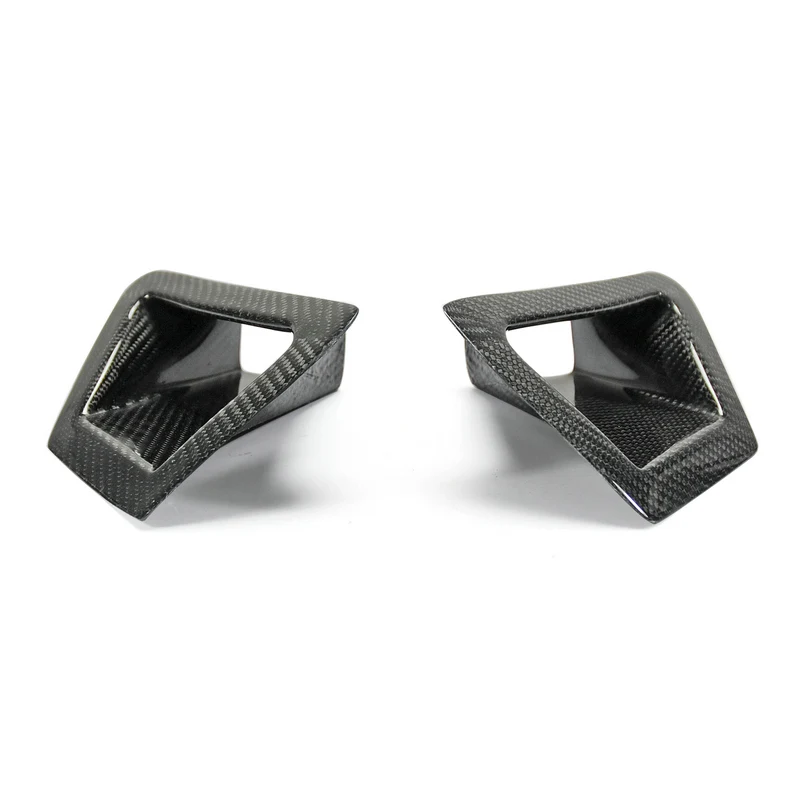 Conductos parachoques delantero fibra de carbono Nissan 370Z Z34 2009+ - imagen 4