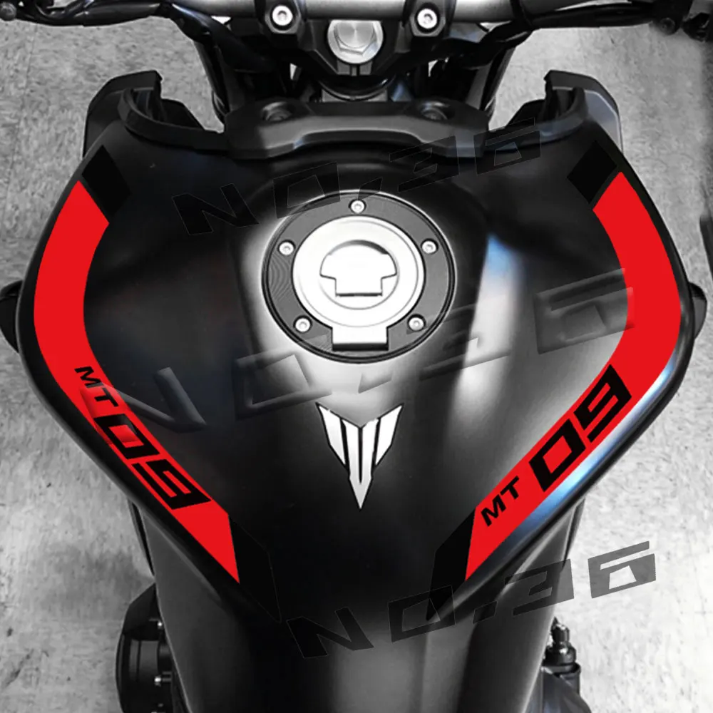 Pegatinas depósito combustible 3M – Yamaha MT-09/FZ-09 2014-2023 - imagen 4