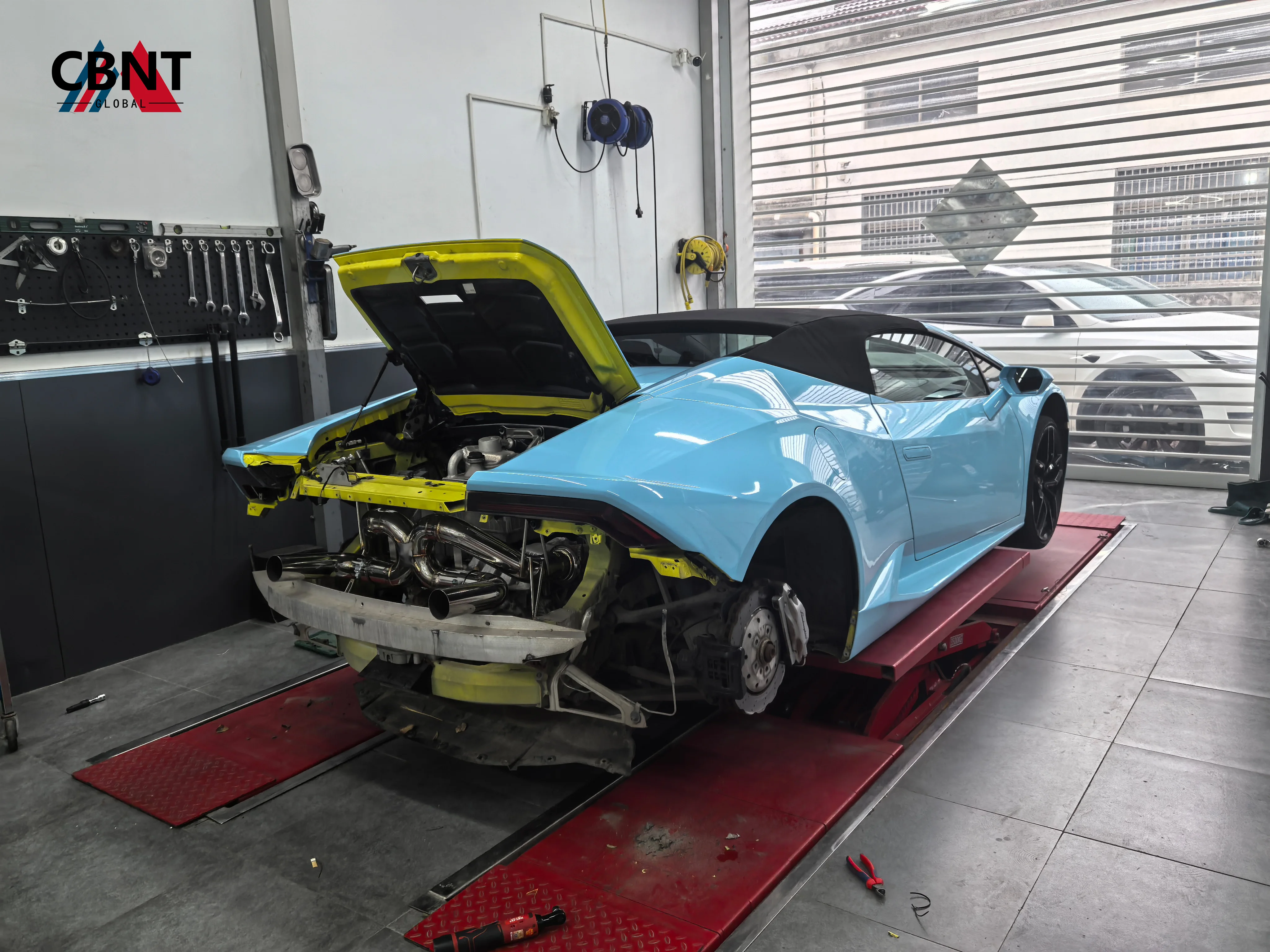Tubo de escape CBNT para Lamborghini Huracán LP610/LP580 5.2 V10 - imagen 2