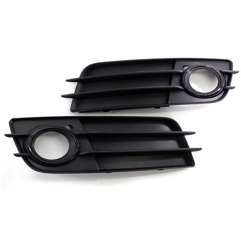 Rejilla delantera izquierda y derecha para coche, luz antiniebla, cubierta de lámpara de panal de abeja para Audi A4 B8 s-lines S4 2008 2009 2010 2011 2012, estilo de coche - imagen 3