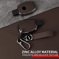Funda de cuero y metal para llave Mercedes-Benz