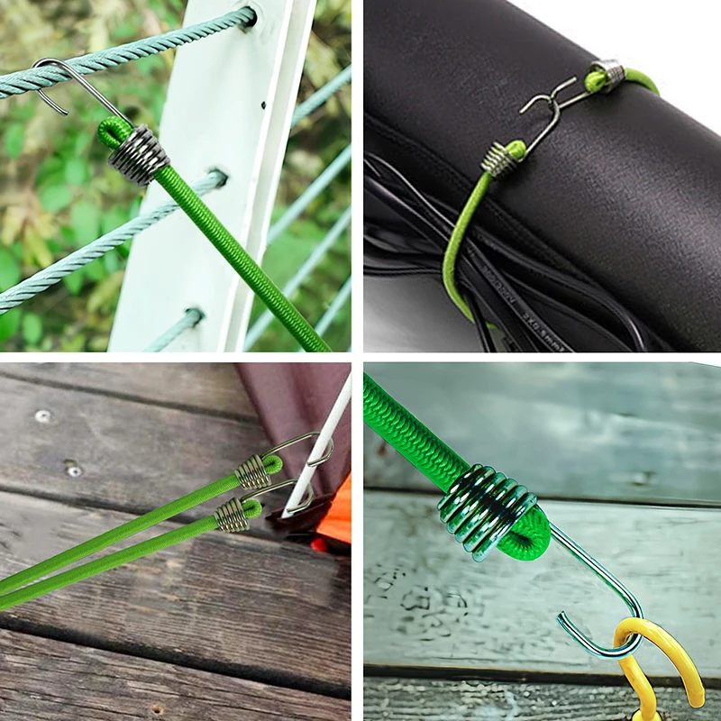 10 Correas Elásticas Camping 4mm - imagen 5