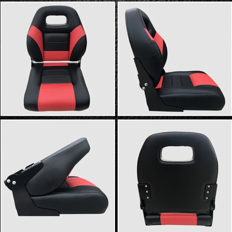 Silla plegable de PVC para barco, asiento de cubierta marina - imagen 2